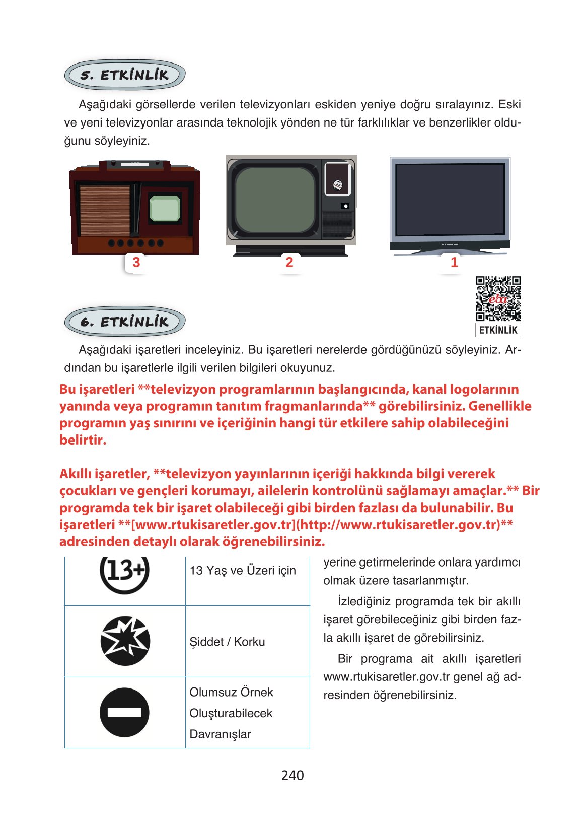 4. Sınıf Ada Yayıncılık Türkçe Ders Kitabı Sayfa 240 Cevapları