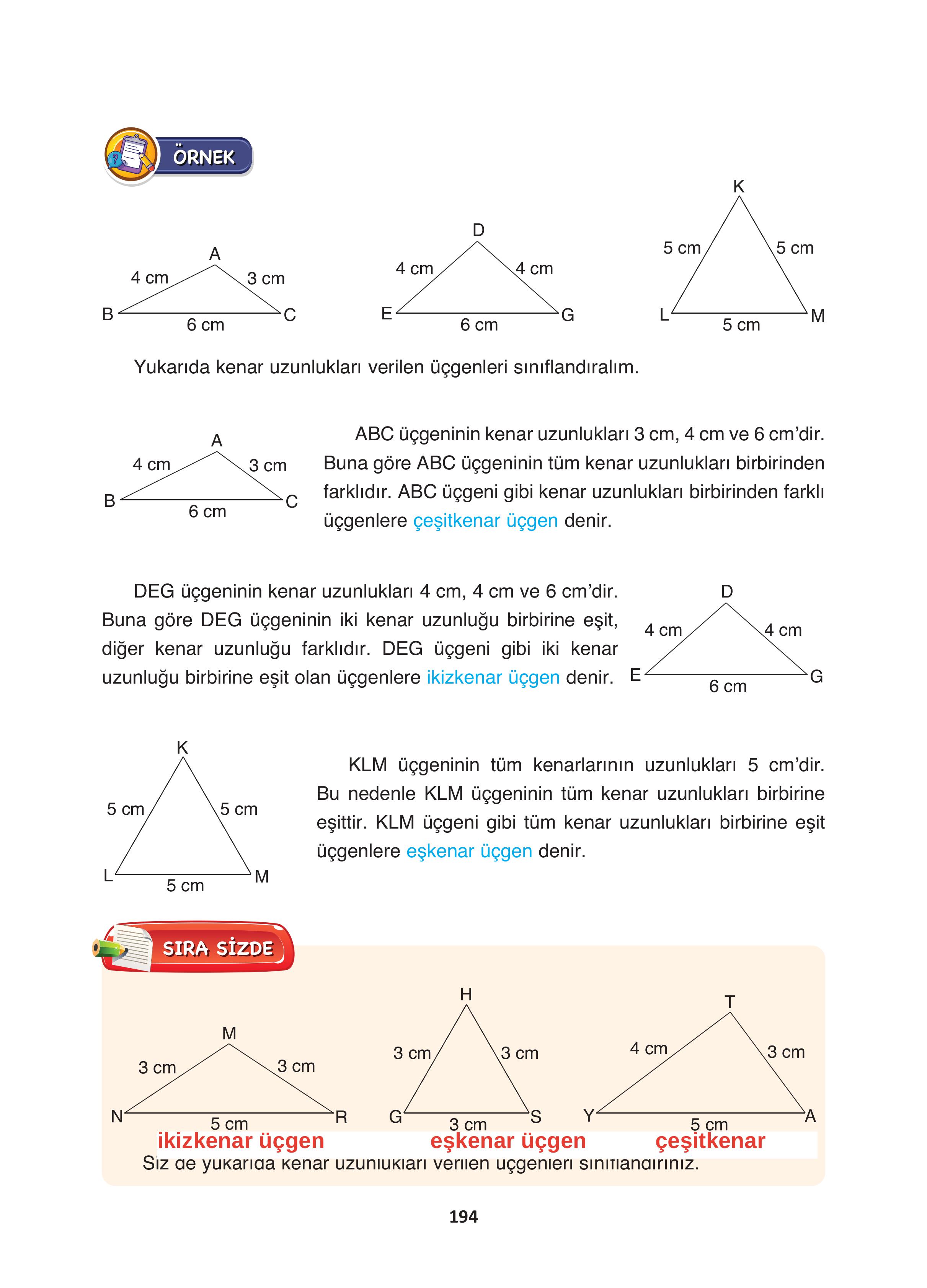 4. Sınıf Fersa Yayınları Matematik Ders Kitabı Sayfa 194 Cevapları 4. Sınıf Fersa Yayınları Matematik Ders Kitabı Sayfa 194 Cevapları