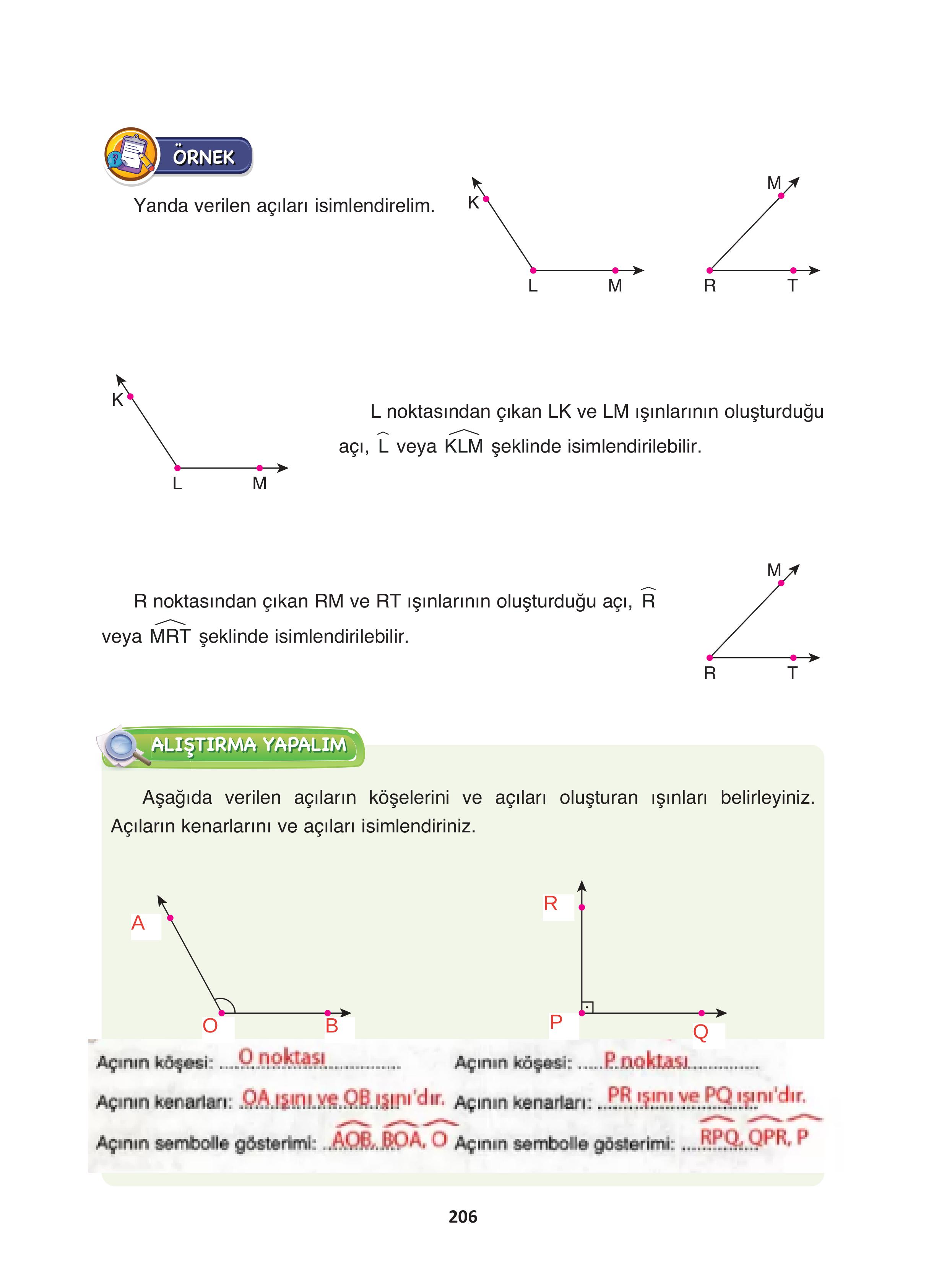 4. Sınıf Fersa Yayınları Matematik Ders Kitabı Sayfa 206 Cevapları 4. Sınıf Fersa Yayınları Matematik Ders Kitabı Sayfa 206 Cevapları