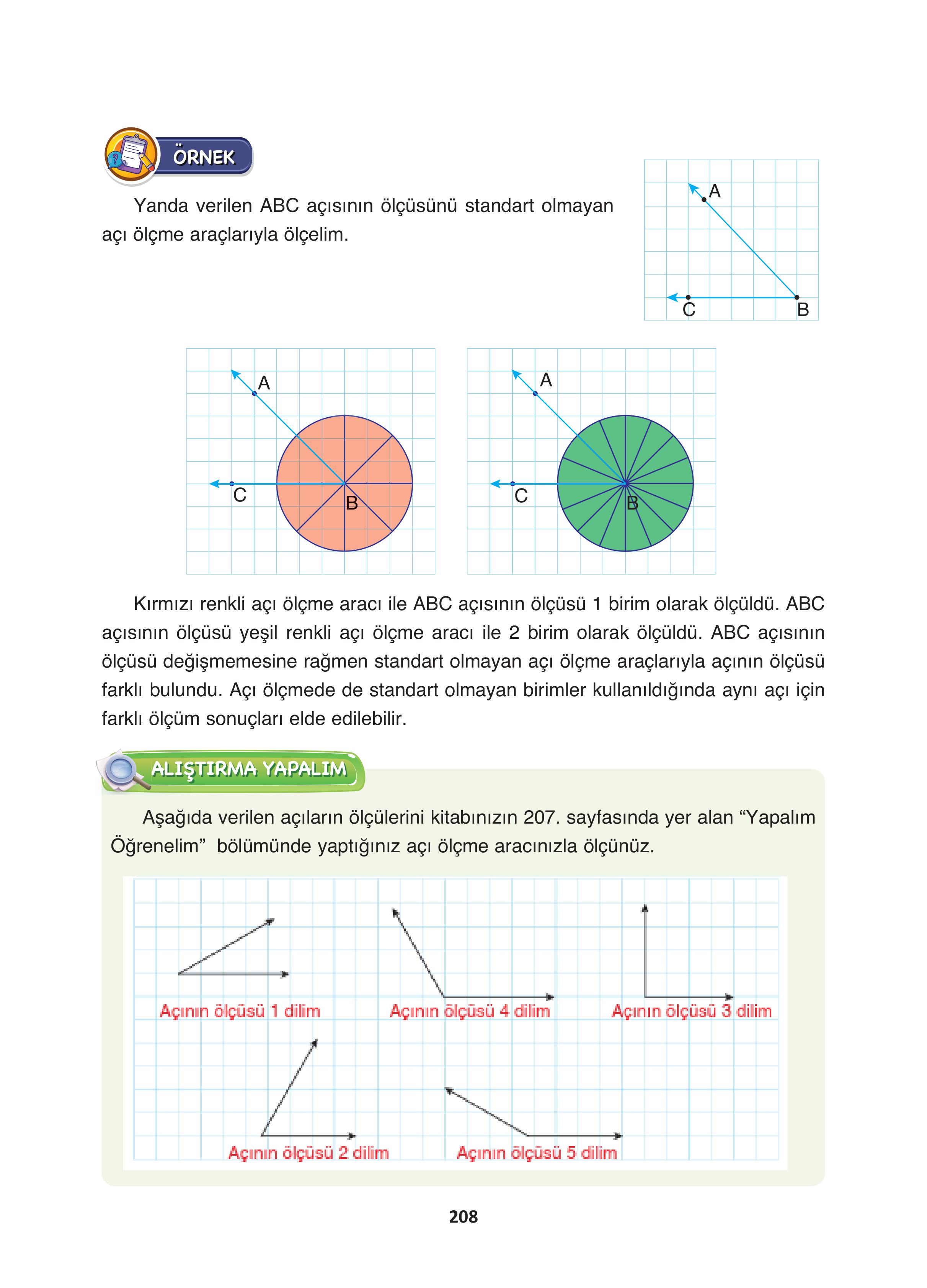 4. Sınıf Fersa Yayınları Matematik Ders Kitabı Sayfa 208 Cevapları 4. Sınıf Fersa Yayınları Matematik Ders Kitabı Sayfa 208 Cevapları