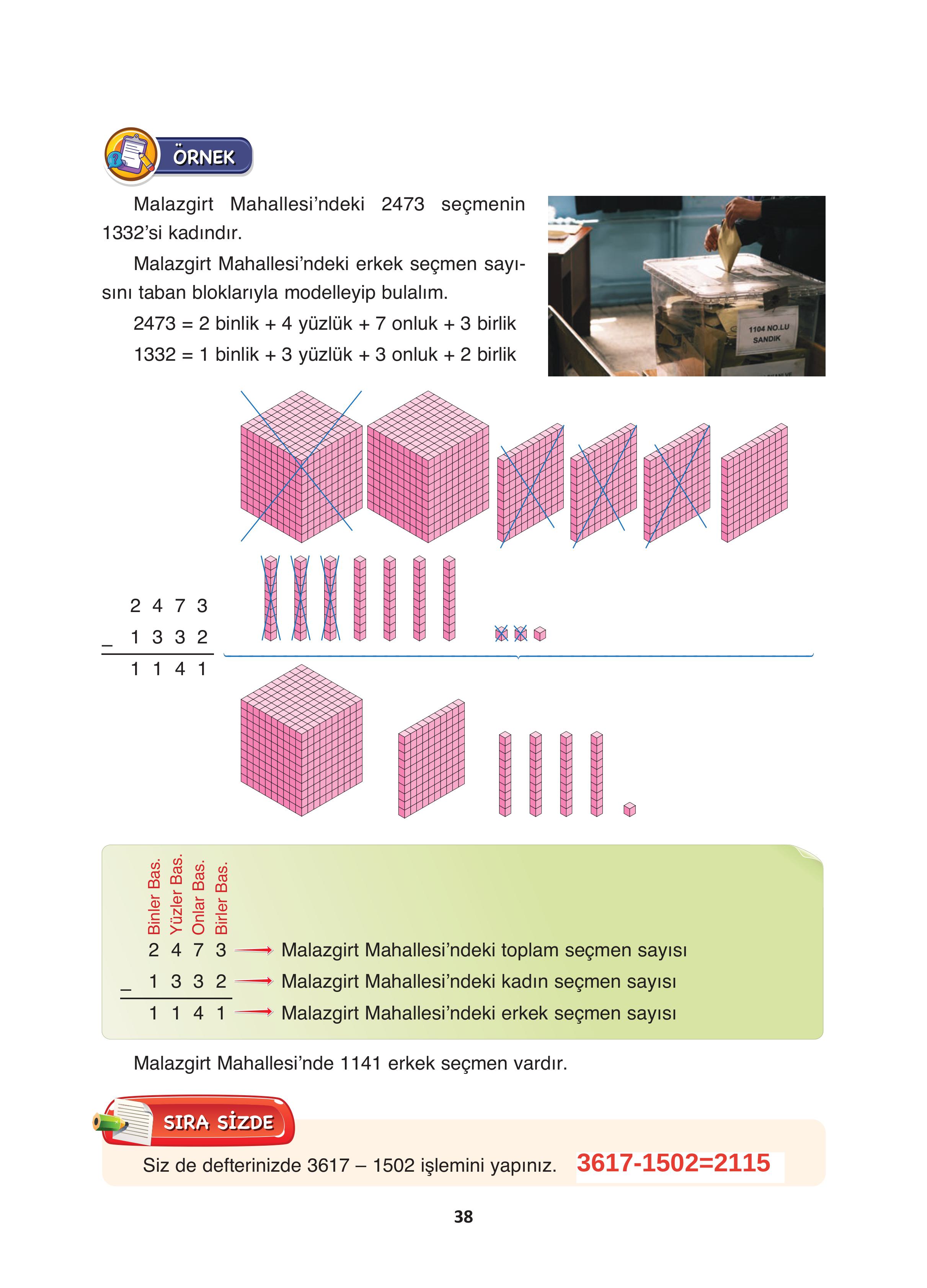 4. Sınıf Fersa Yayınları Matematik Ders Kitabı Sayfa 38 Cevapları 4. Sınıf Fersa Yayınları Matematik Ders Kitabı Sayfa 38 Cevapları