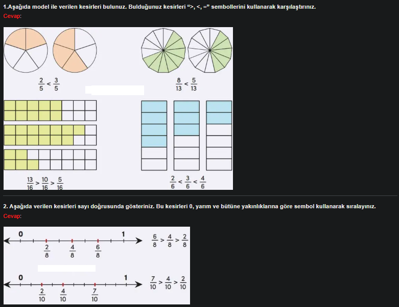 4. Sınıf Meb Yayınları Matematik Ders Kitabı Sayfa 138 Cevapları