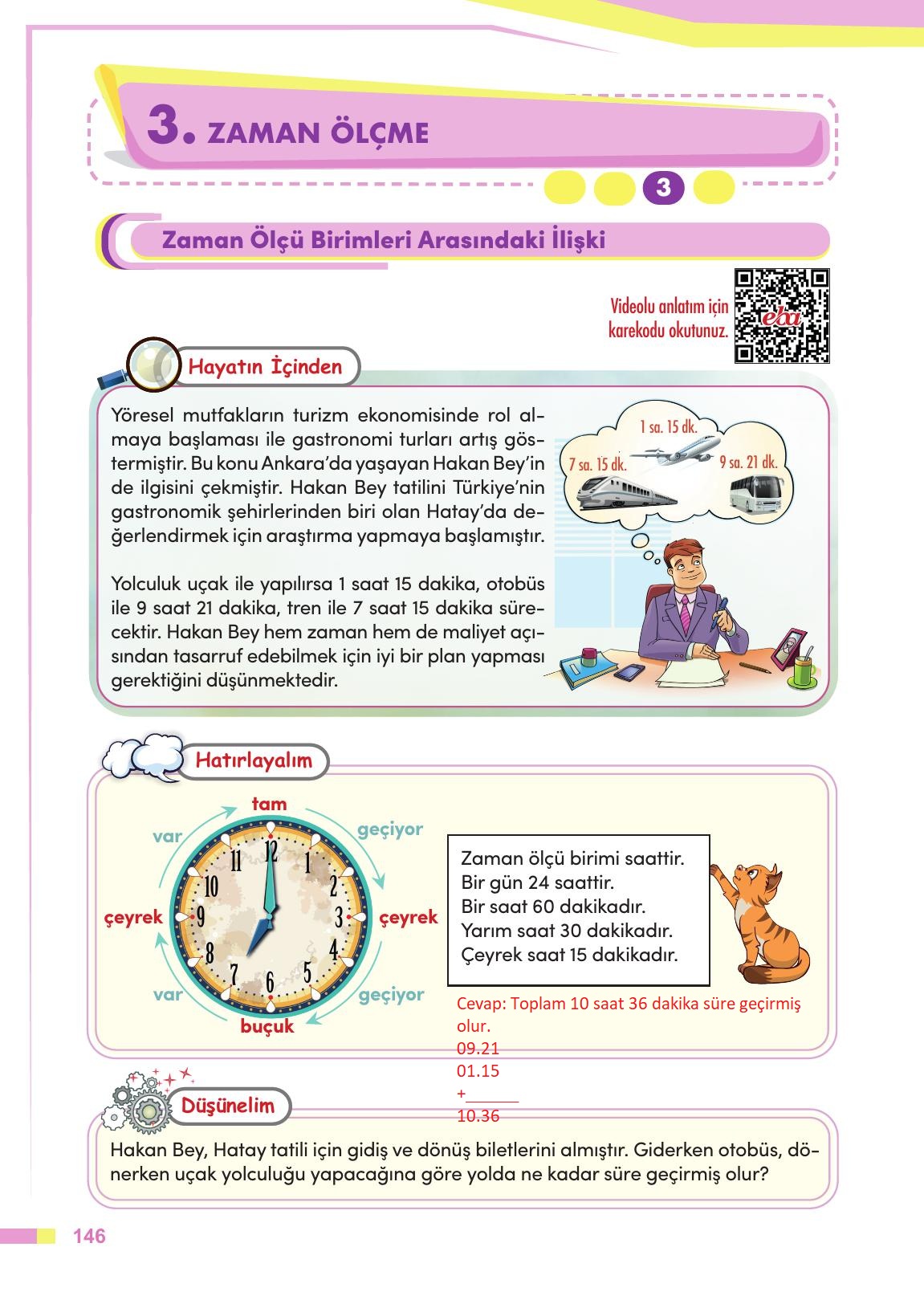 4. Sınıf Meb Yayınları Matematik Ders Kitabı Sayfa 147 Cevapları