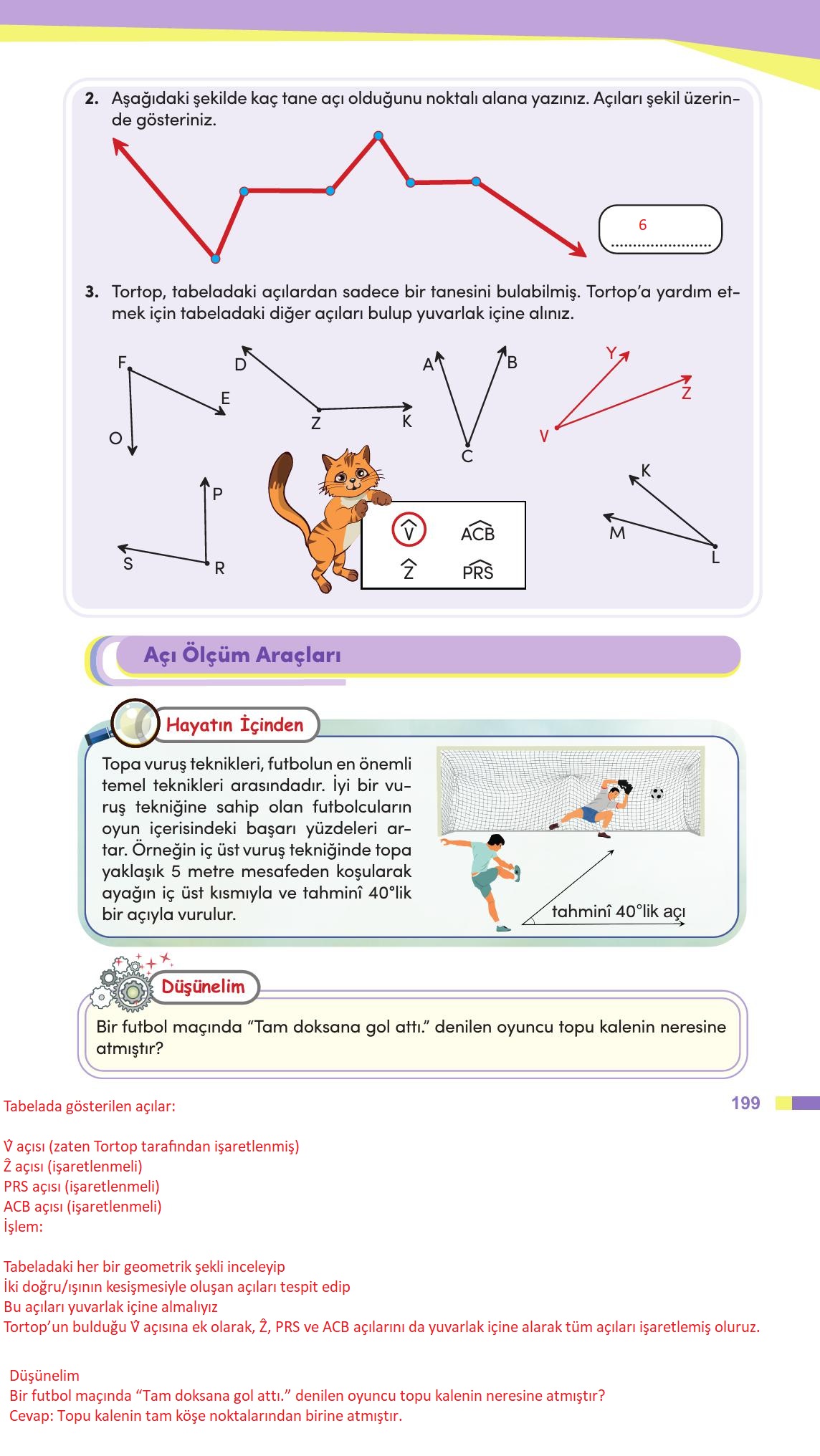 4. Sınıf Meb Yayınları Matematik Ders Kitabı Sayfa 200 Cevapları