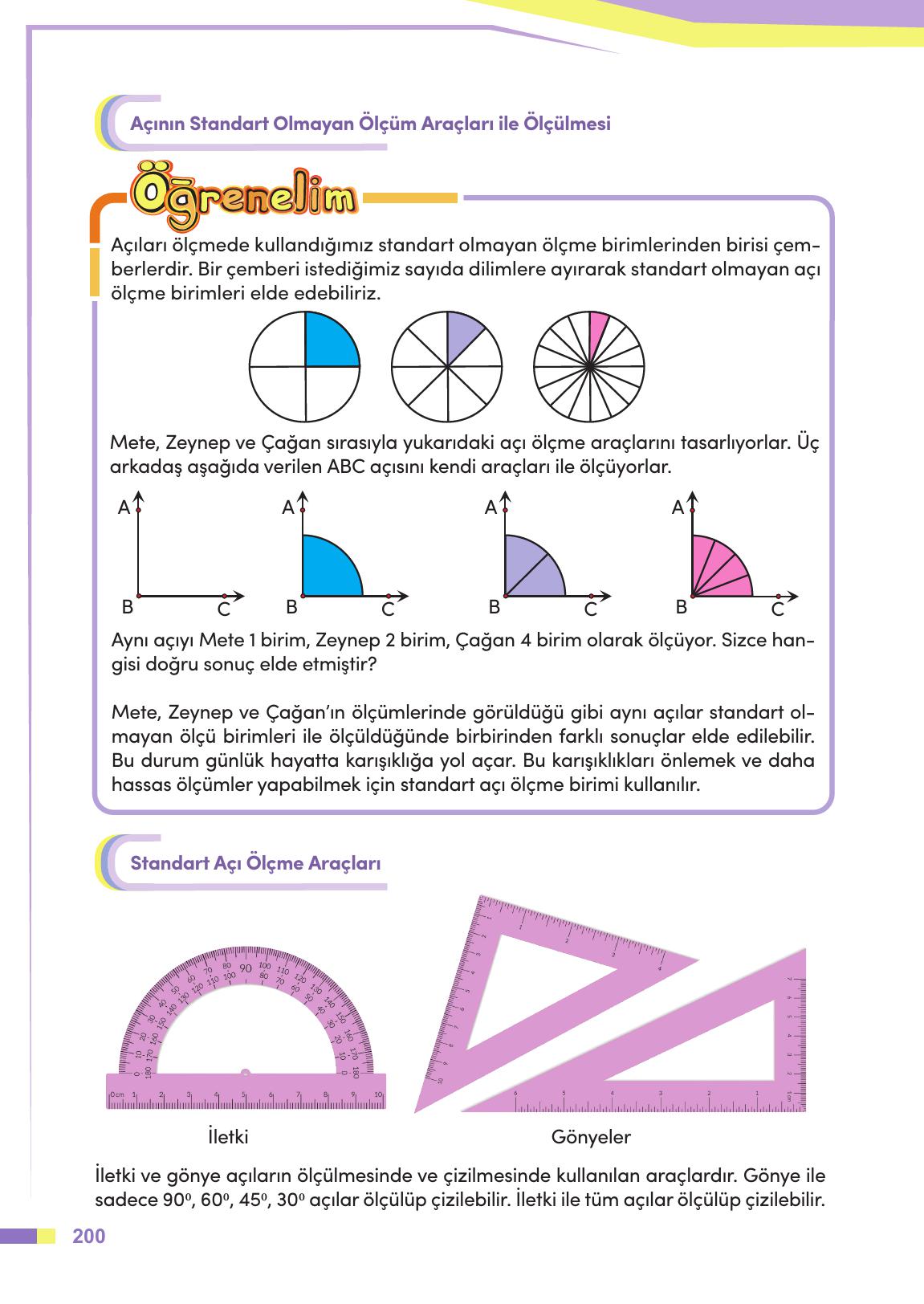 4. Sınıf Meb Yayınları Matematik Ders Kitabı Sayfa 201 Cevapları