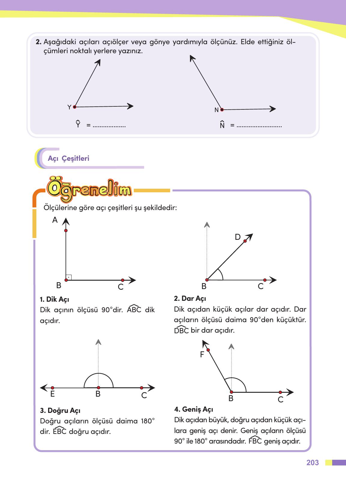 4. Sınıf Meb Yayınları Matematik Ders Kitabı Sayfa 204 Cevapları