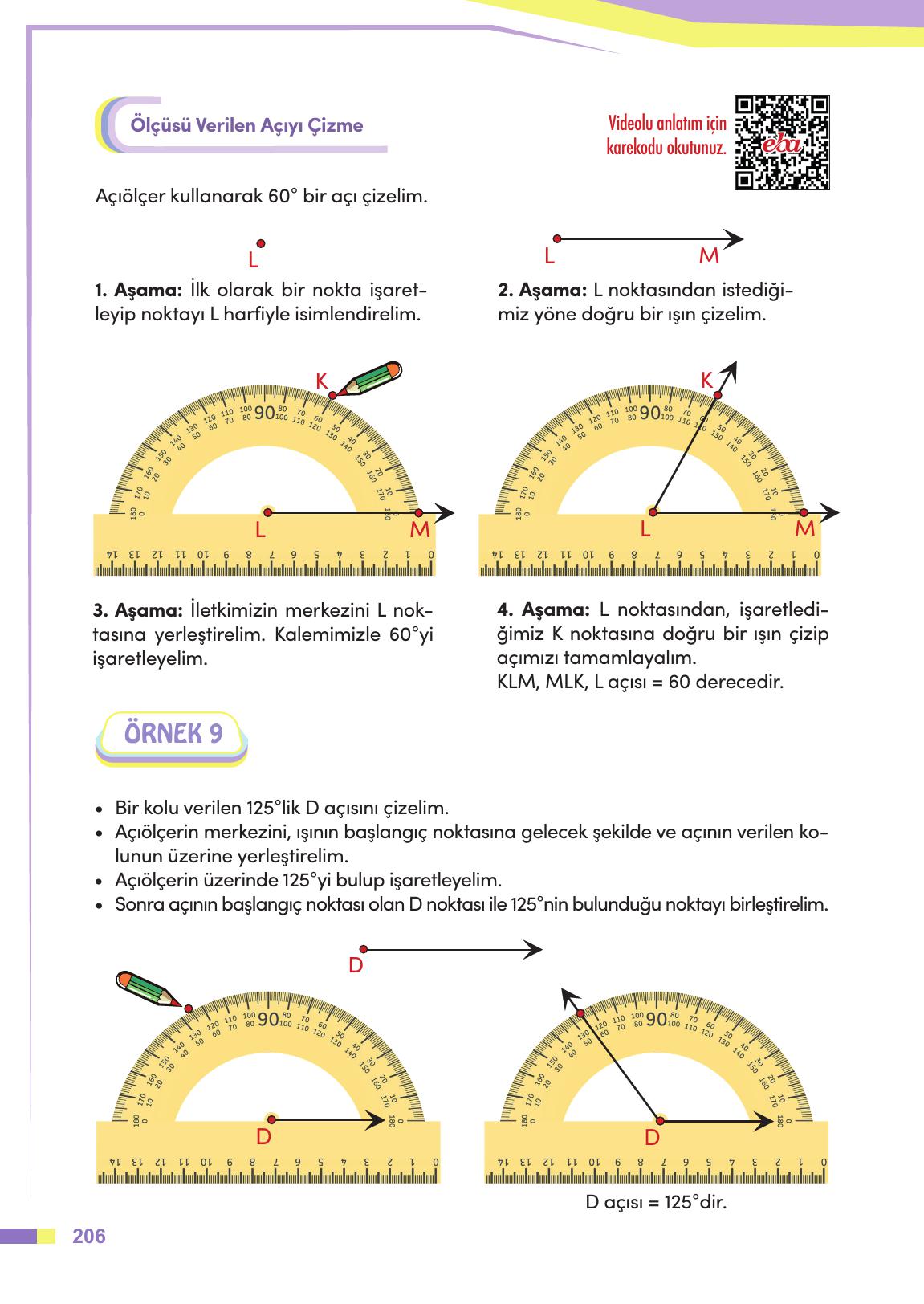4. Sınıf Meb Yayınları Matematik Ders Kitabı Sayfa 207 Cevapları