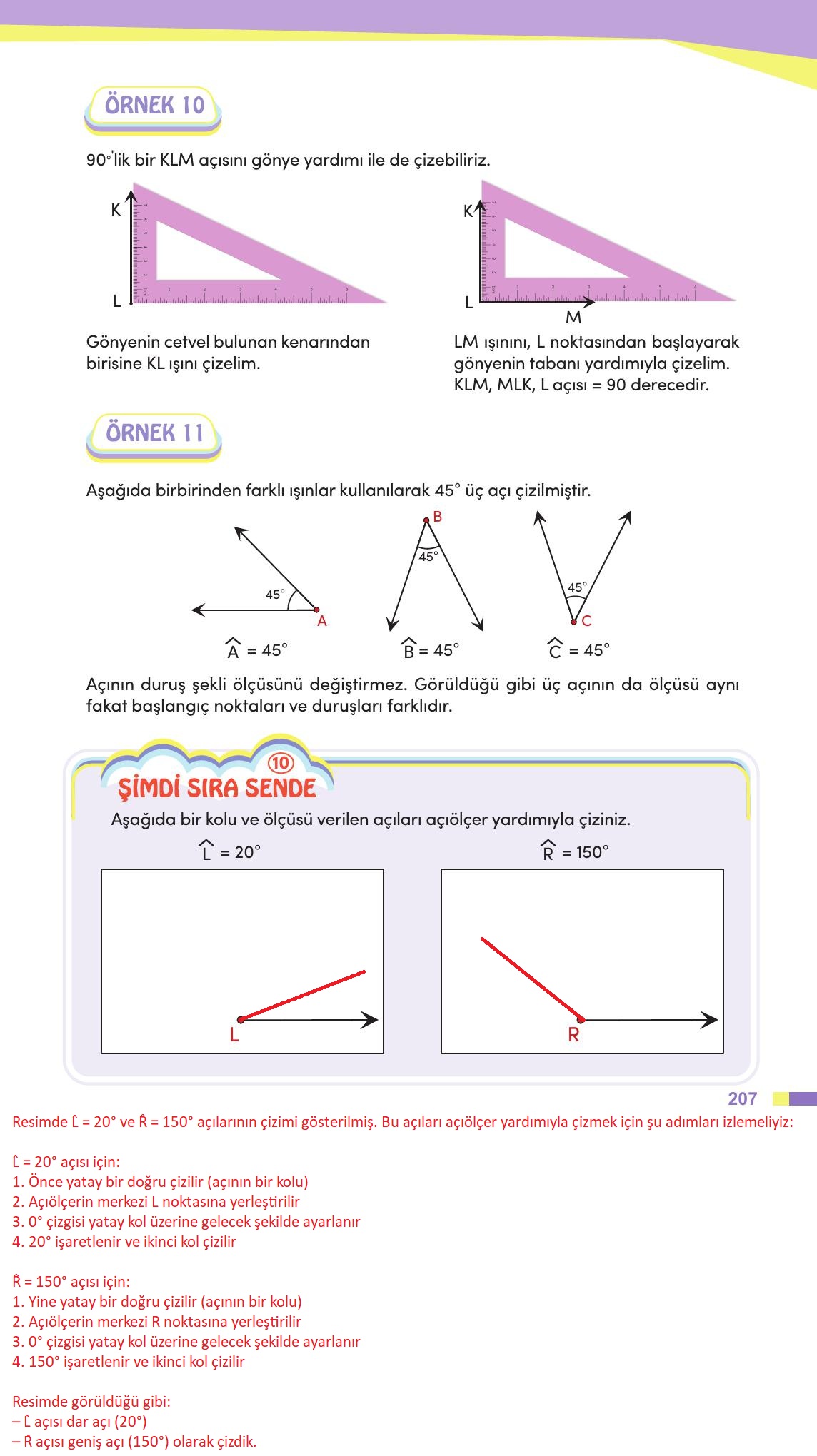 4. Sınıf Meb Yayınları Matematik Ders Kitabı Sayfa 208 Cevapları