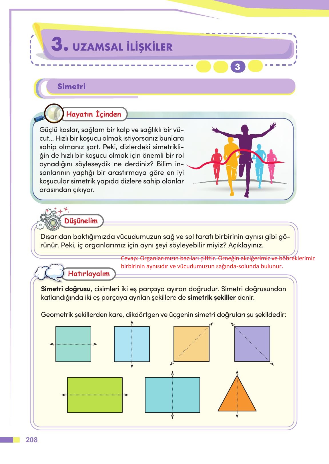 4. Sınıf Meb Yayınları Matematik Ders Kitabı Sayfa 209 Cevapları