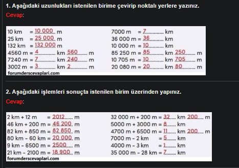 4. Sınıf Meb Yayınları Matematik Ders Kitabı Sayfa 218 Cevapları