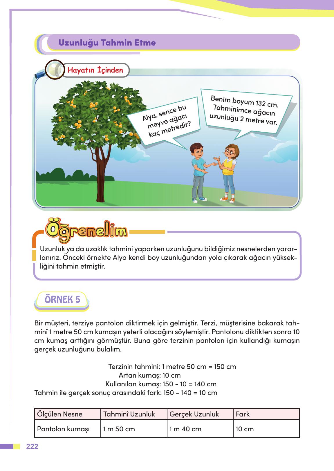4. Sınıf Meb Yayınları Matematik Ders Kitabı Sayfa 223 Cevapları