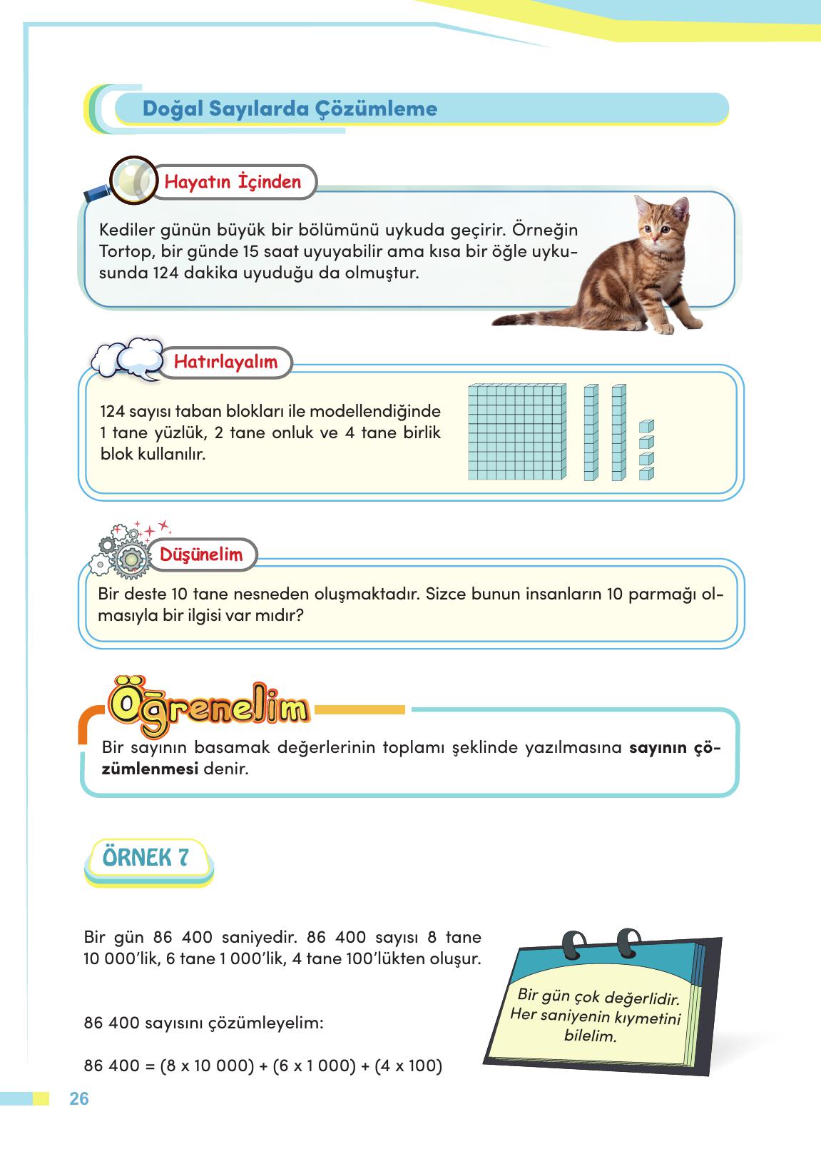 4. Sınıf Meb Yayınları Matematik Ders Kitabı Sayfa 27 Cevapları