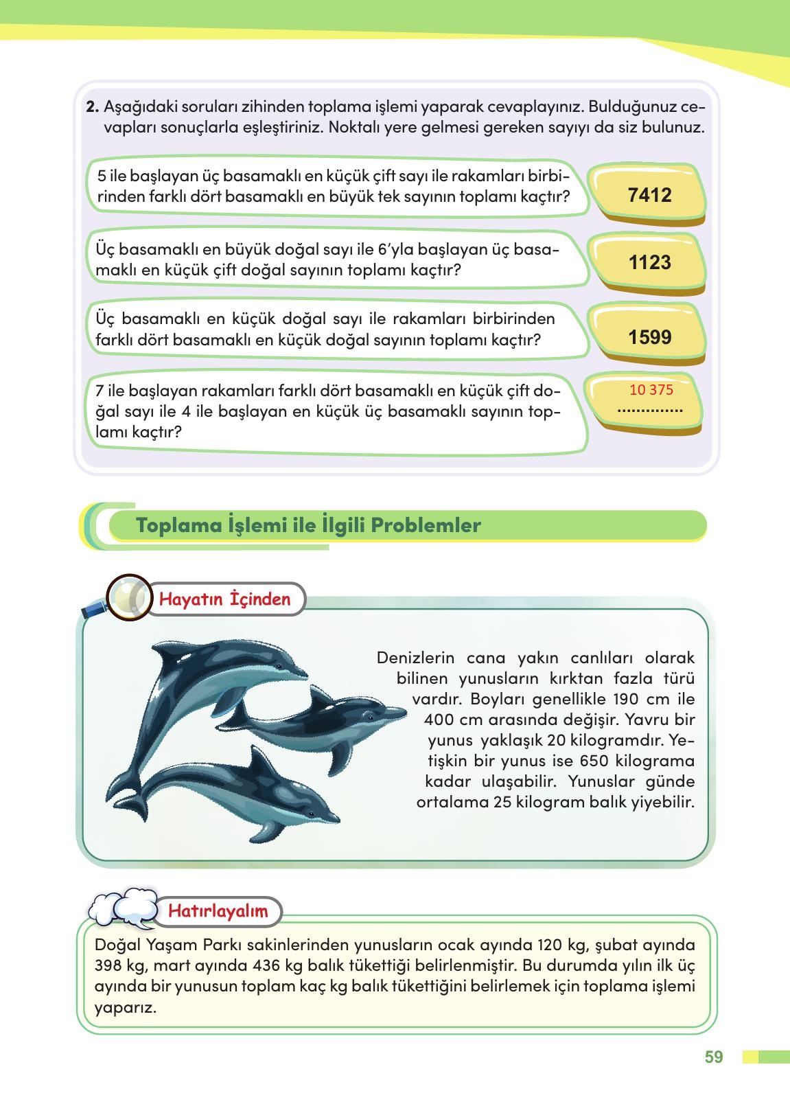 4. Sınıf Meb Yayınları Matematik Ders Kitabı Sayfa 60 Cevapları 4. Sınıf Meb Yayınları Matematik Ders Kitabı Sayfa 60 Cevapları