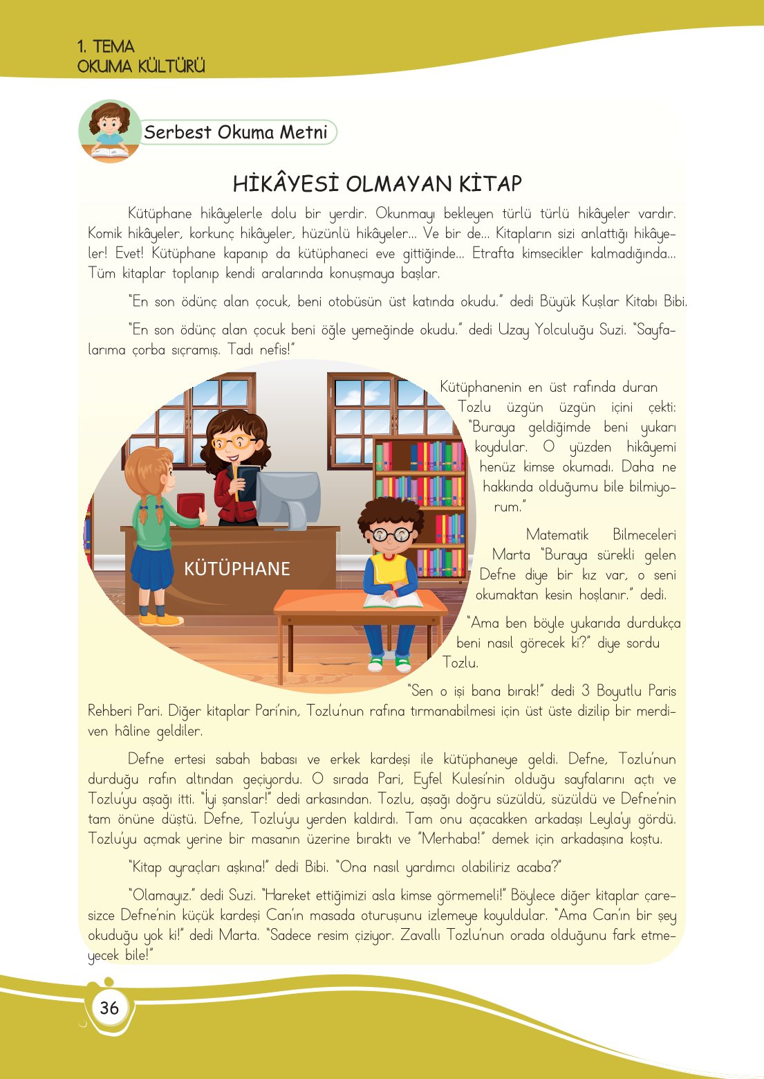 4. Sınıf Meb Yayınları Türkçe Ders Kitabı Sayfa 0036 Cevapları