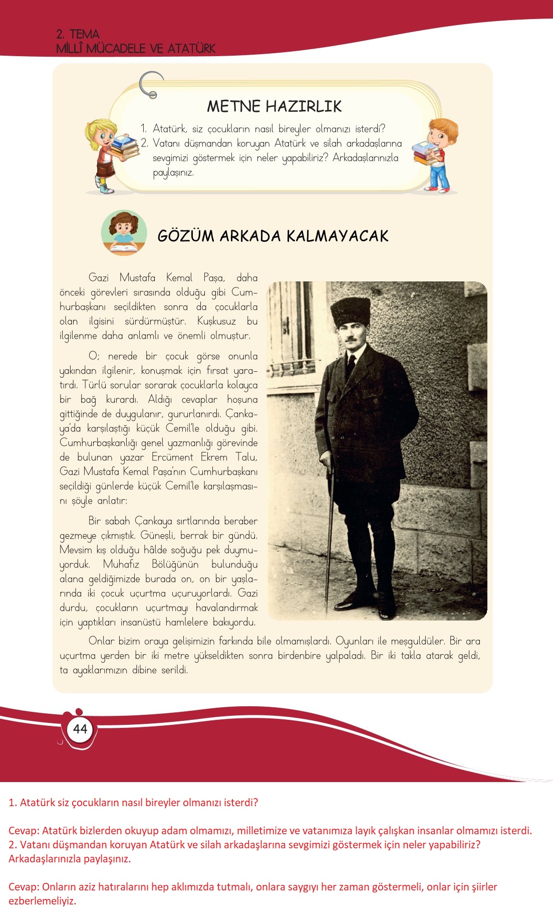 4. Sınıf Meb Yayınları Türkçe Ders Kitabı Sayfa 0044 Cevapları 4. Sınıf Meb Yayınları Türkçe Ders Kitabı Sayfa 0044 Cevapları