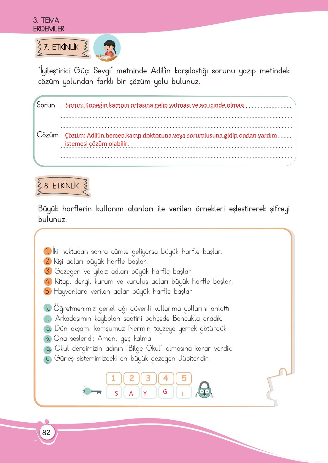 4. Sınıf Meb Yayınları Türkçe Ders Kitabı Sayfa 0082 Cevapları 4. Sınıf Meb Yayınları Türkçe Ders Kitabı Sayfa 0082 Cevapları