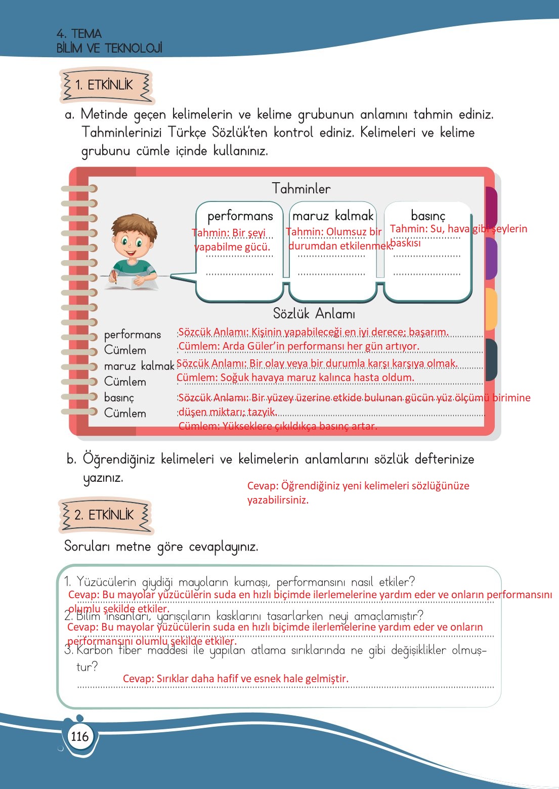 4. Sınıf Meb Yayınları Türkçe Ders Kitabı Sayfa 0116 Cevapları 4. Sınıf Meb Yayınları Türkçe Ders Kitabı Sayfa 0116 Cevapları