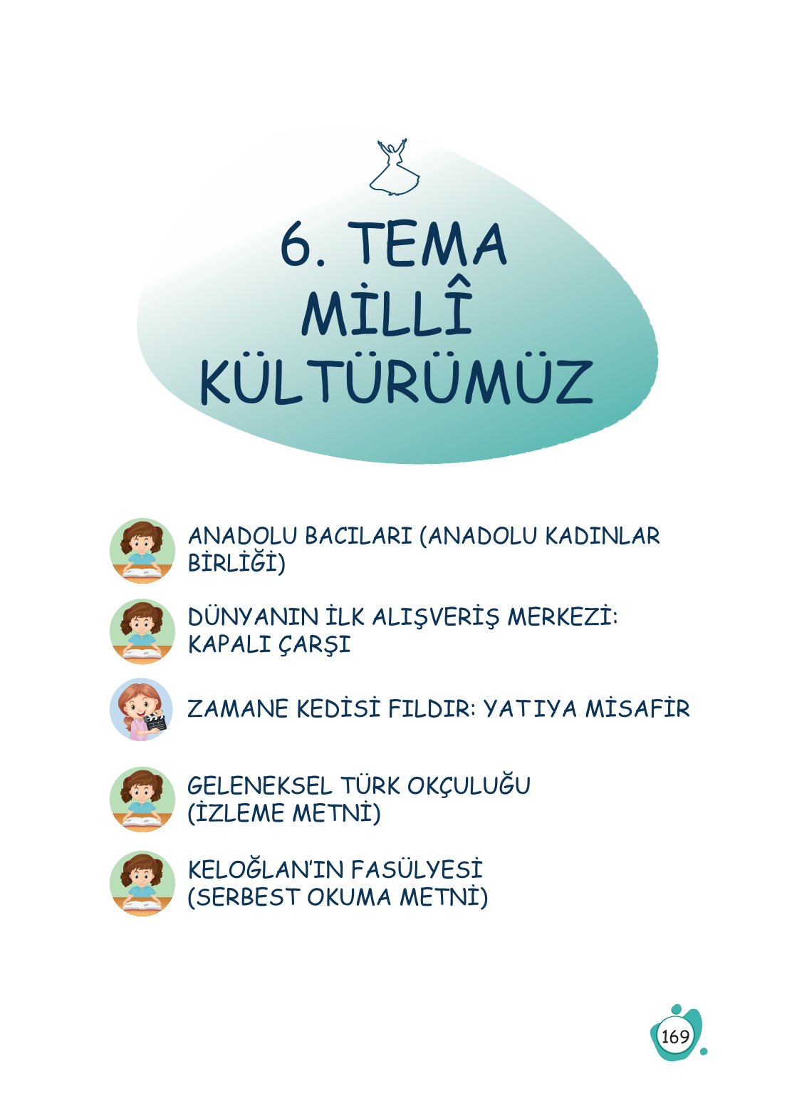 4. Sınıf Meb Yayınları Türkçe Ders Kitabı Sayfa 0169 Cevapları