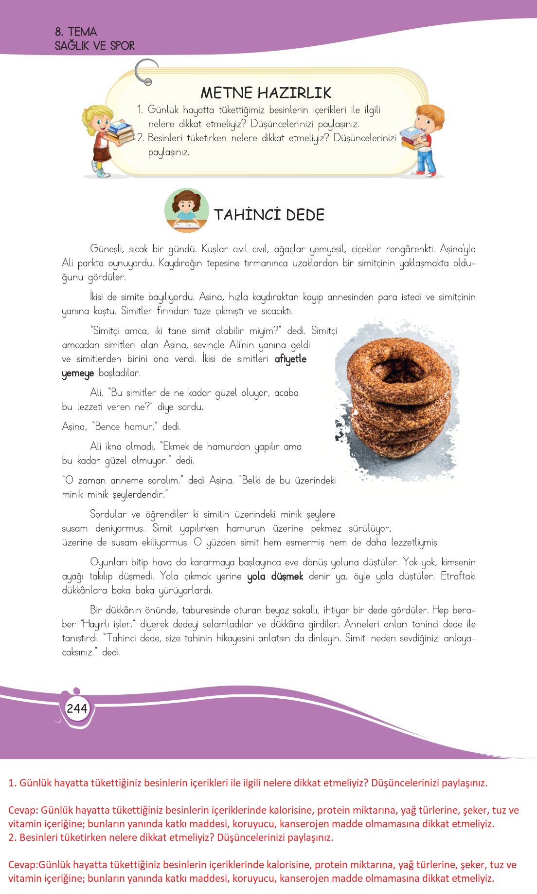 4. Sınıf Meb Yayınları Türkçe Ders Kitabı Sayfa 0244 Cevapları 4. Sınıf Meb Yayınları Türkçe Ders Kitabı Sayfa 0244 Cevapları