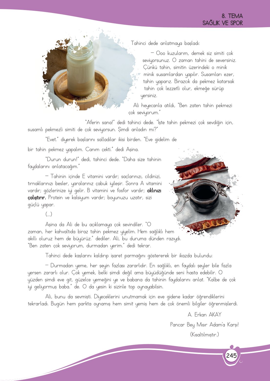 4. Sınıf Meb Yayınları Türkçe Ders Kitabı Sayfa 0245 Cevapları 4. Sınıf Meb Yayınları Türkçe Ders Kitabı Sayfa 0245 Cevapları